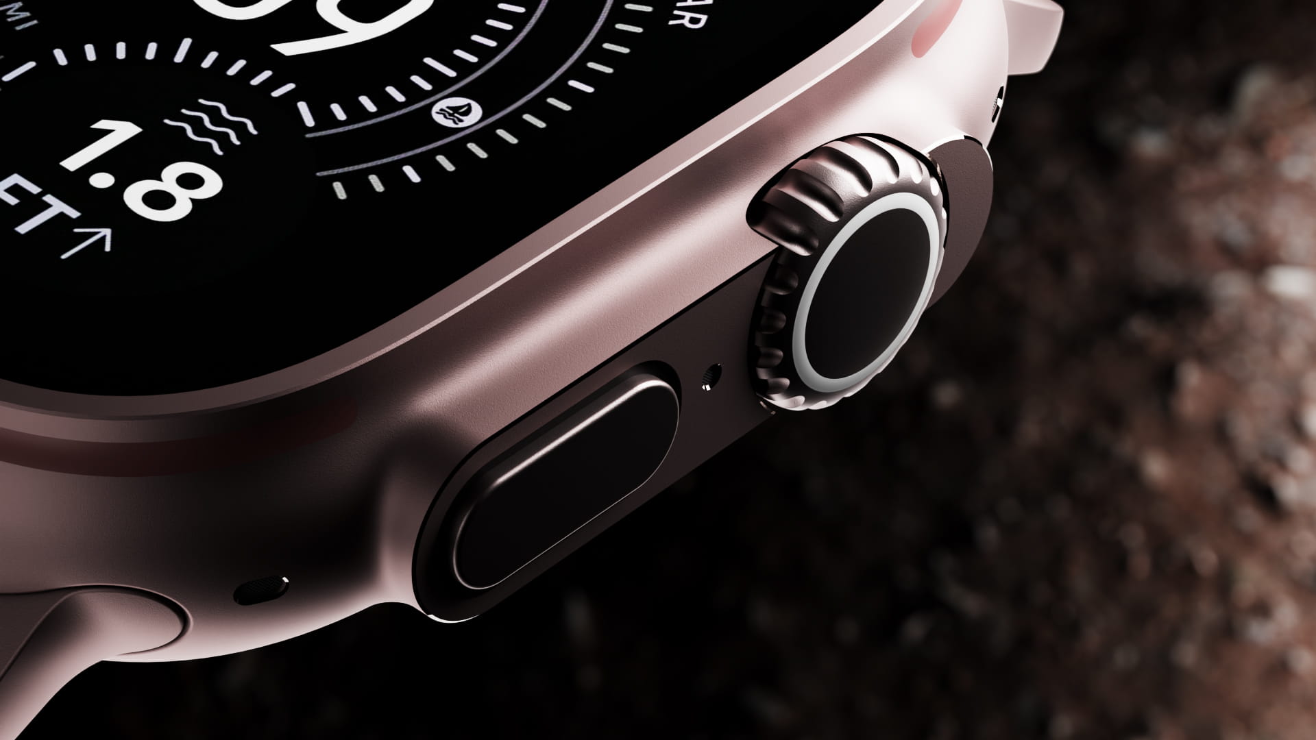 Apple Watch Ultra Morgan Gomez 3D design
