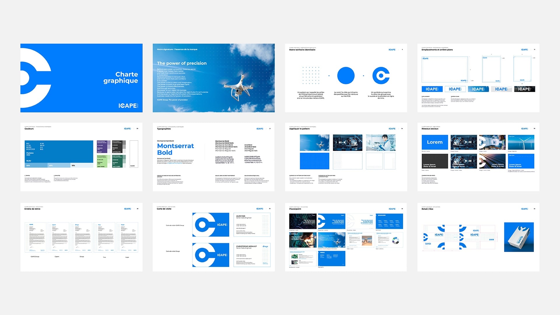 ICAPE Group Branding Morgan Gomez