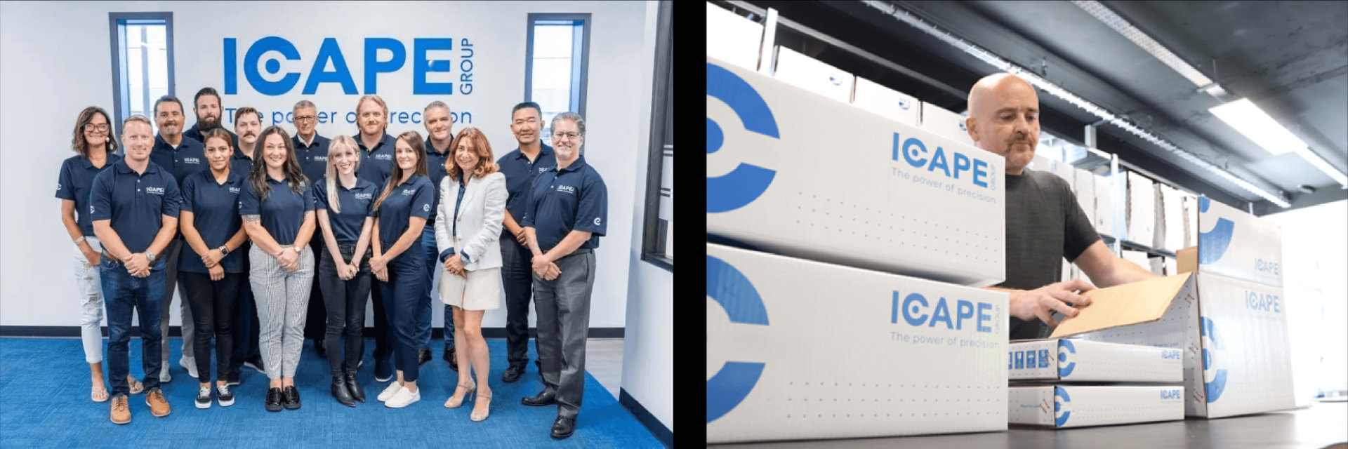 ICAPE Group Branding Morgan Gomez