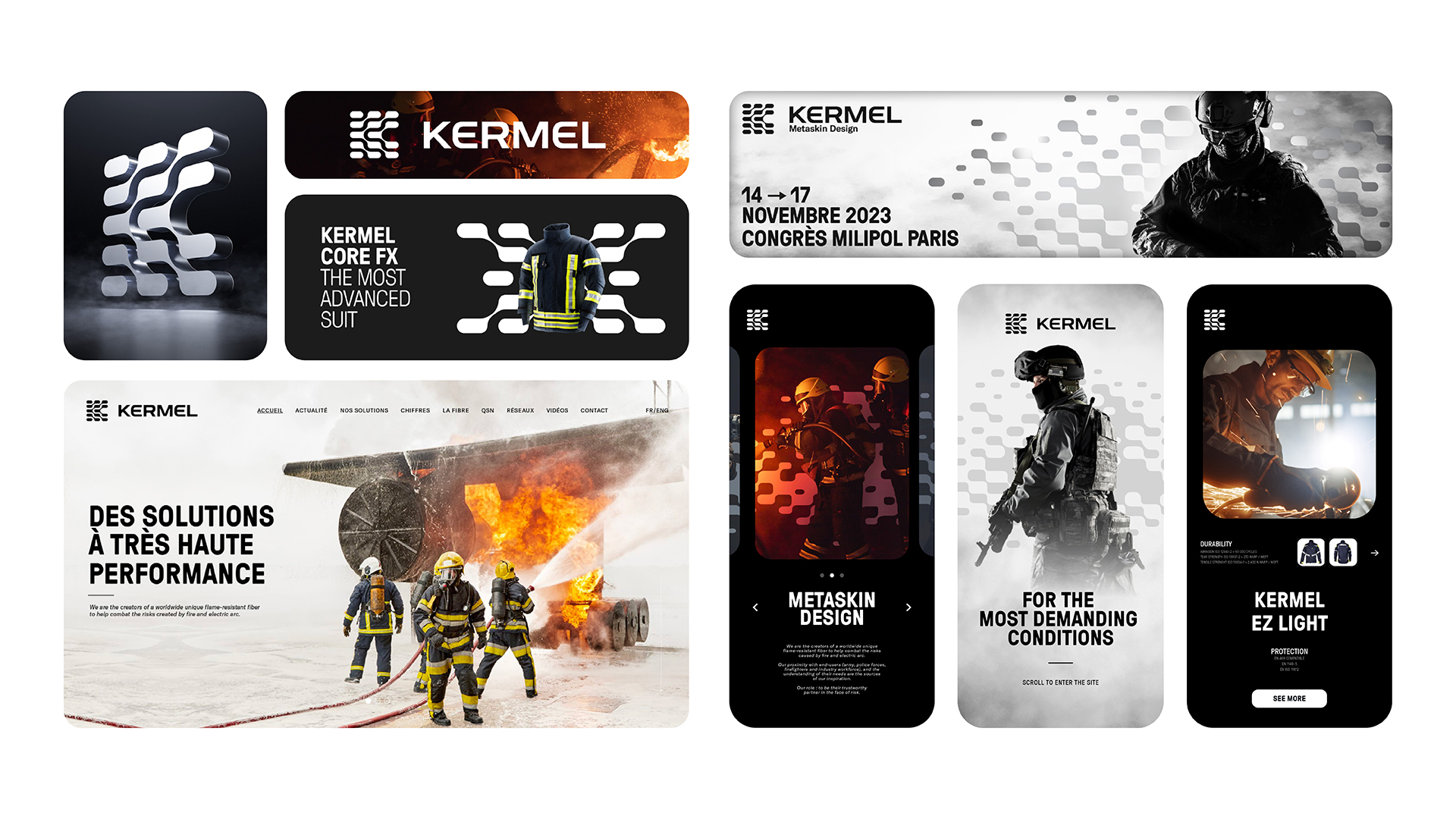 Kermel Branding Morgan Gomez