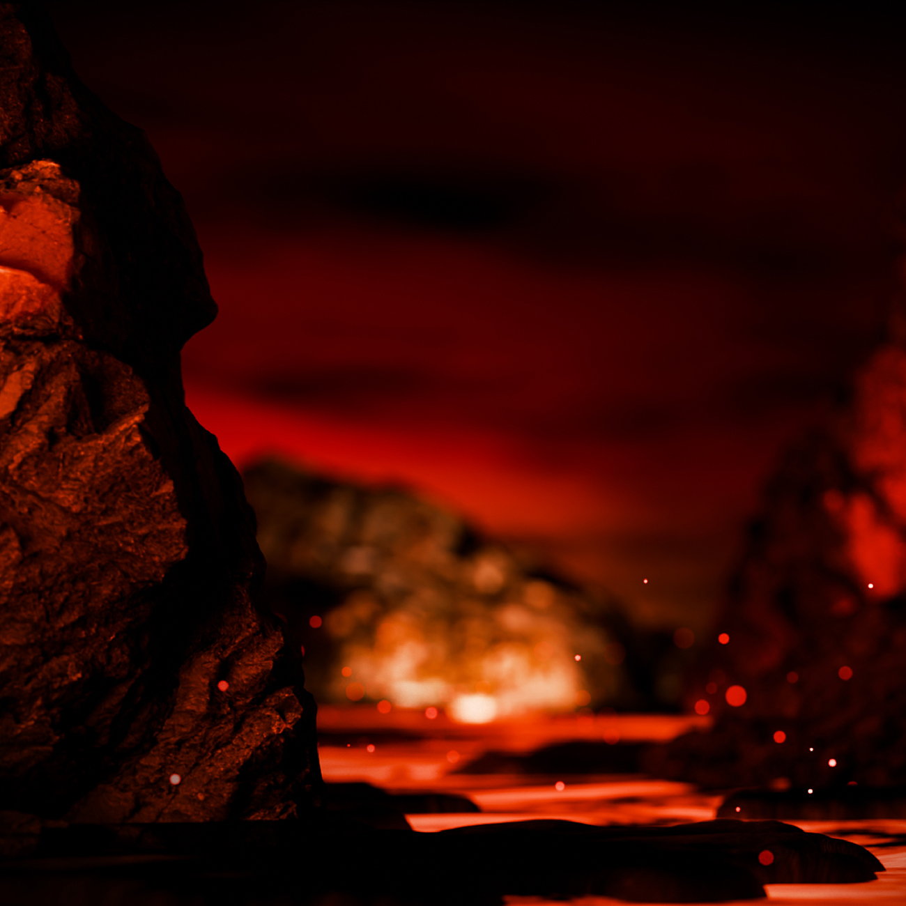 3D environment CGI Morgan Gomez