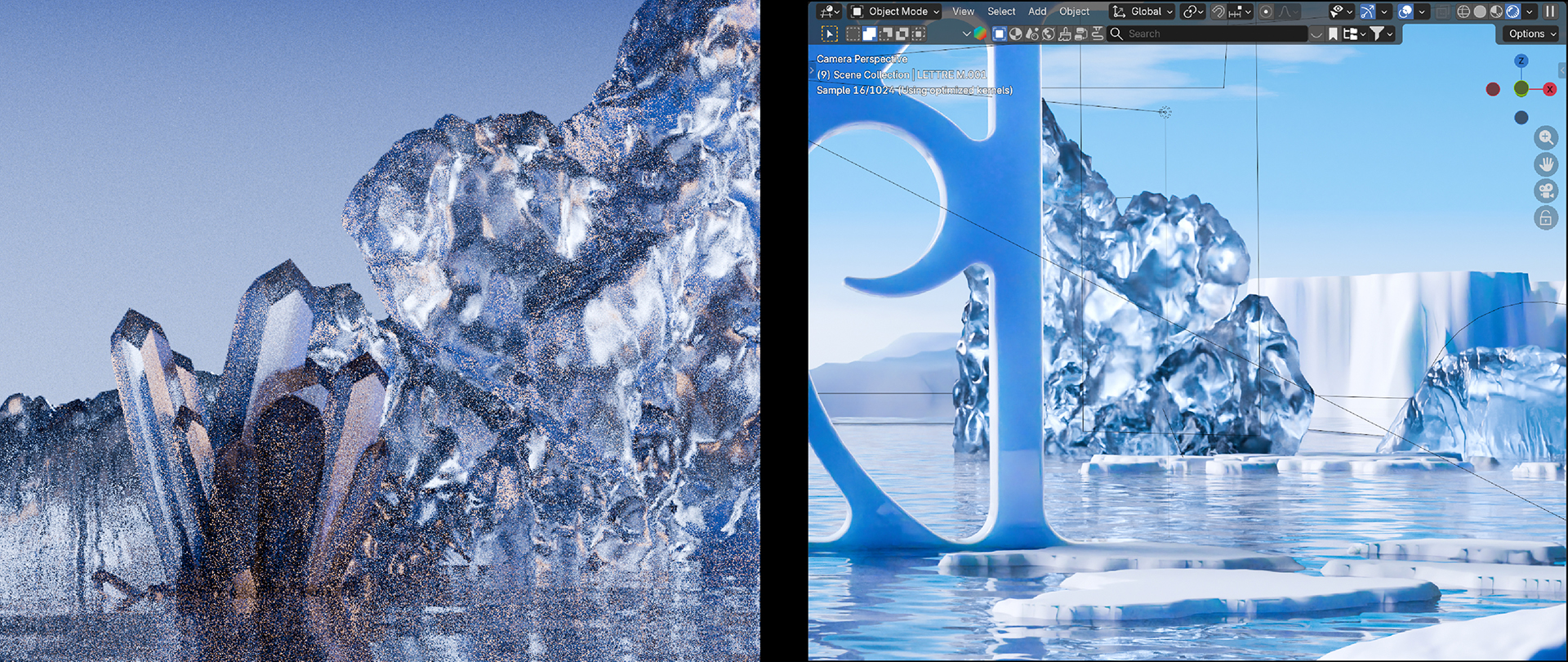 3D environment CGI Morgan Gomez
