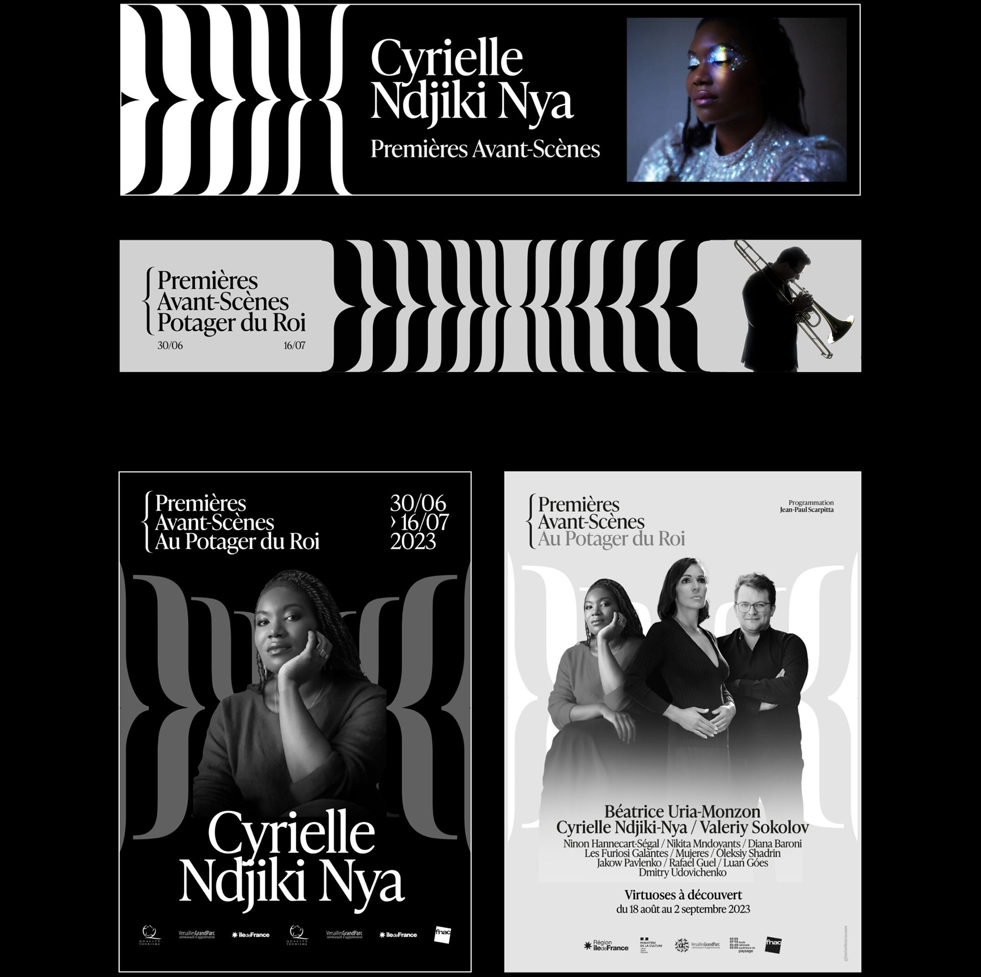 Premières Avant-Scènes Morgan Gomez Branding