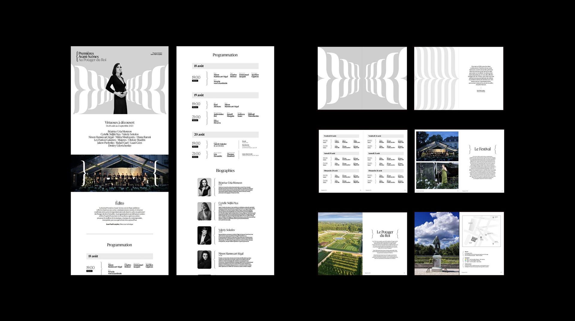 Premières Avant-Scènes Morgan Gomez Branding
