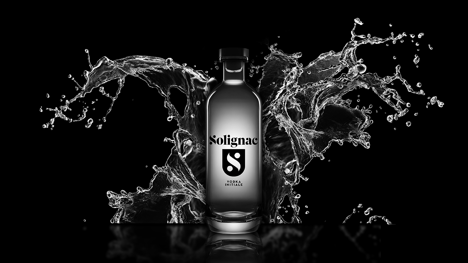 Vodka Solignac Packaging 3D Morgan Gomez