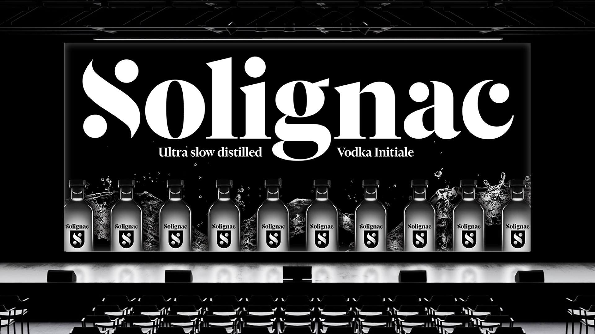 Vodka Solignac Packaging 3D Morgan Gomez