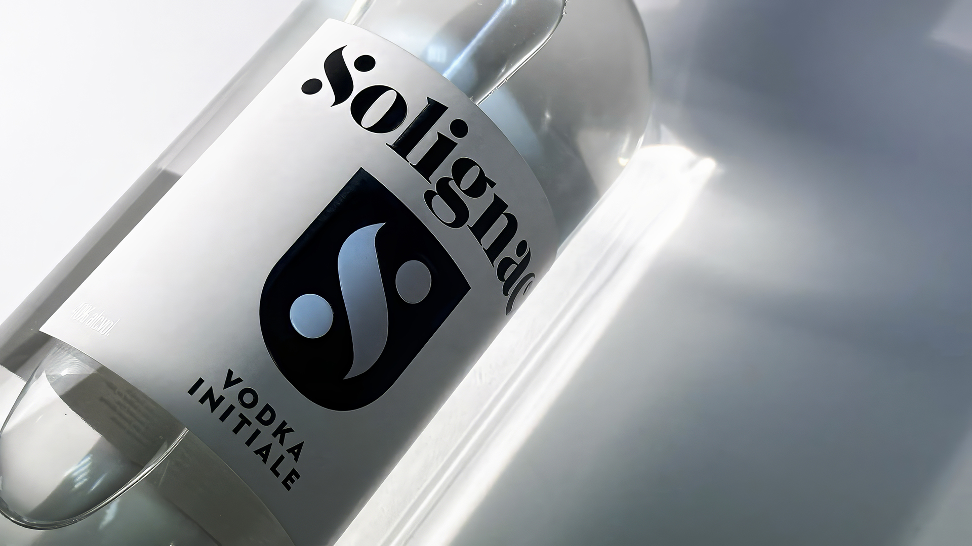Vodka Solignac Packaging 3D Morgan Gomez